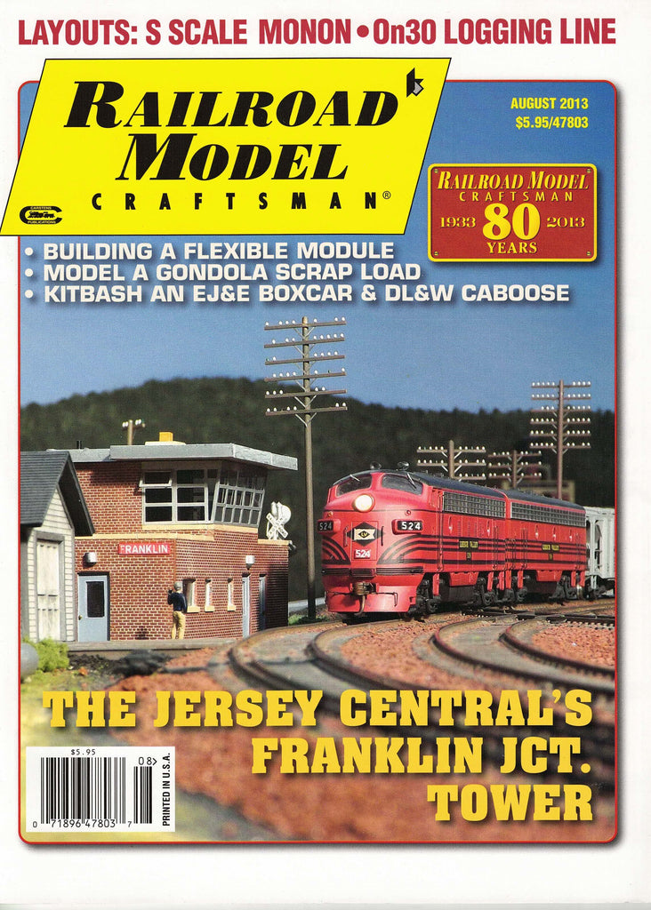 Railroad Model Craftsman August 2013