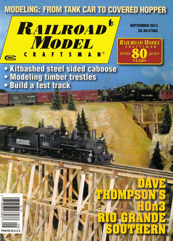 Railroad Model Craftsman September 2013