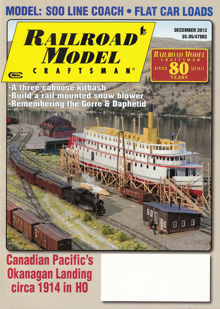 Railroad Model Craftsman December 2013