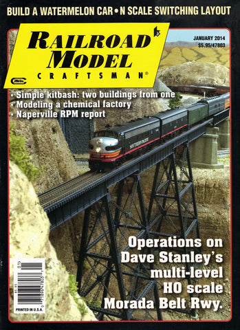 Railroad Model Craftsman January 2014