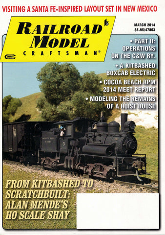 Railroad Model Craftsman March 2014