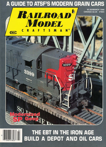 Railroad Model Craftsman March 1990