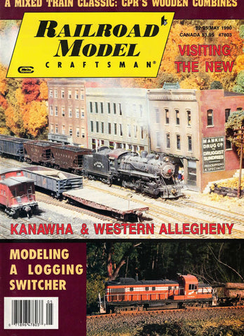 Railroad Model Craftsman May 1990