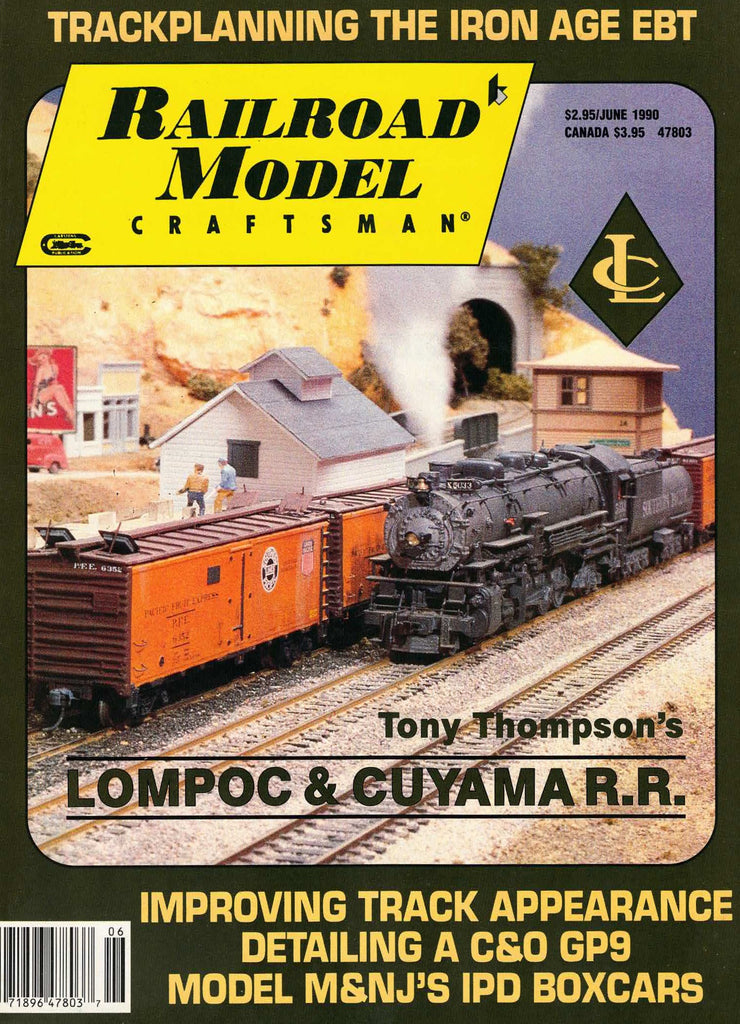 Railroad Model Craftsman June 1990