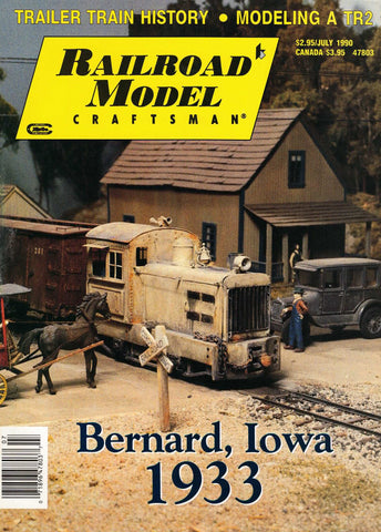 Railroad Model Craftsman July 1990