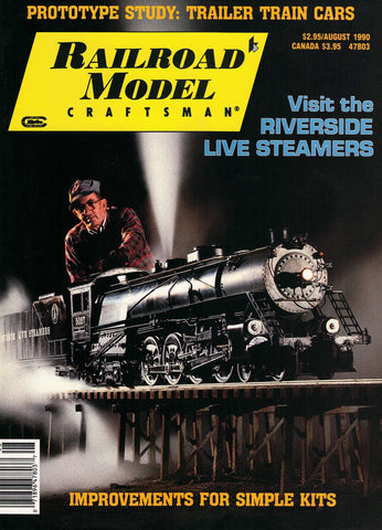 Railroad Model Craftsman August 1990