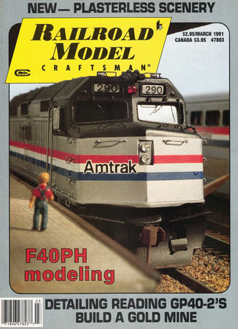 Railroad Model Craftsman March 1991