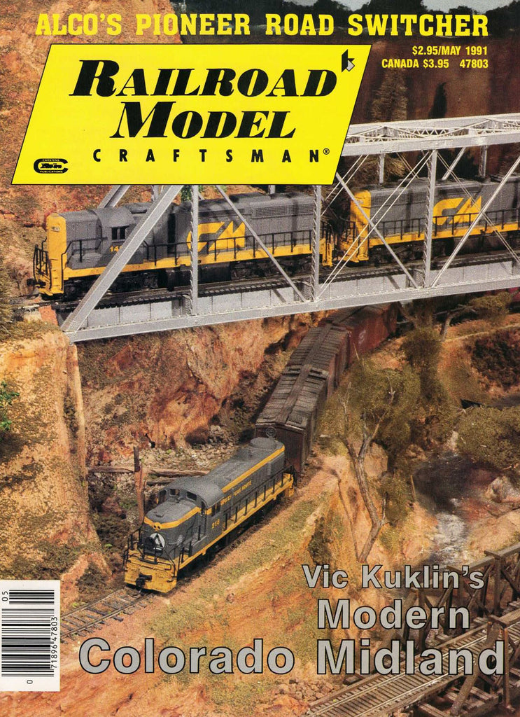 Railroad Model Craftsman May 1991