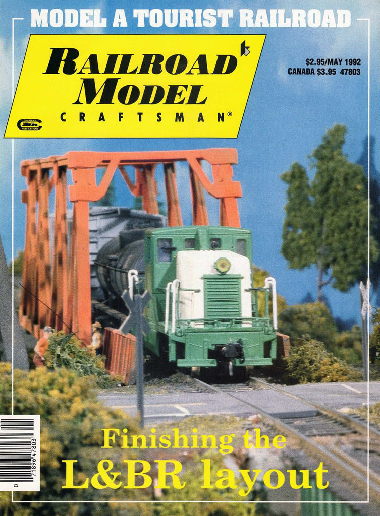 Railroad Model Craftsman May 1992