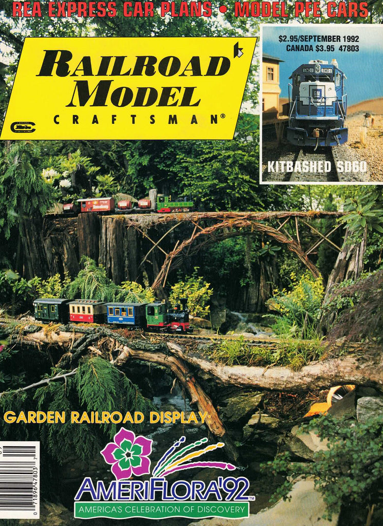 Railroad Model Craftsman September 1992