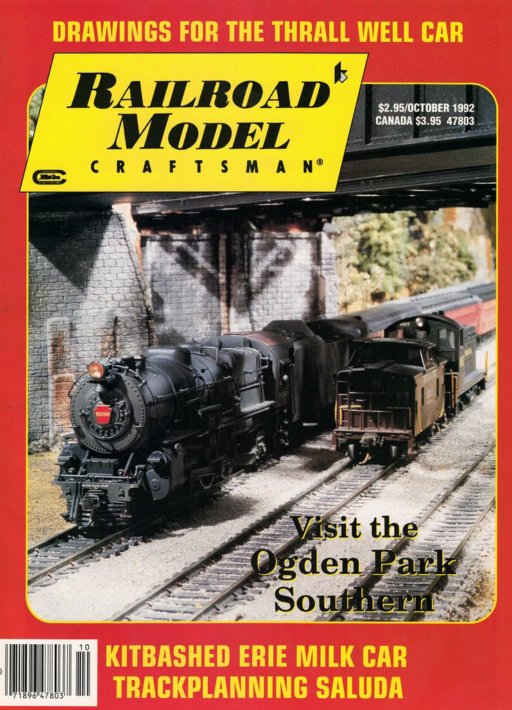 Railroad Model Craftsman October 1992