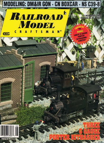 Railroad Model Craftsman August 1993