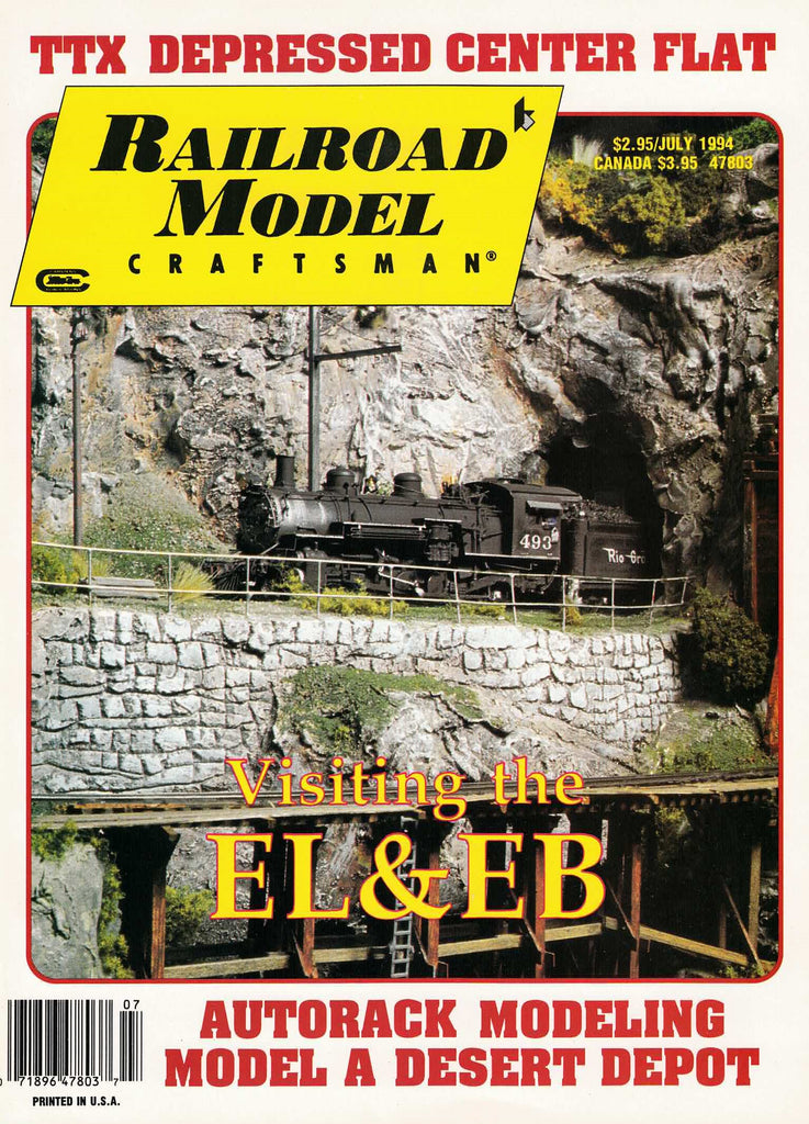 Railroad Model Craftsman July 1994