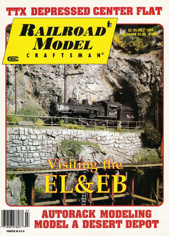 Railroad Model Craftsman July 1994