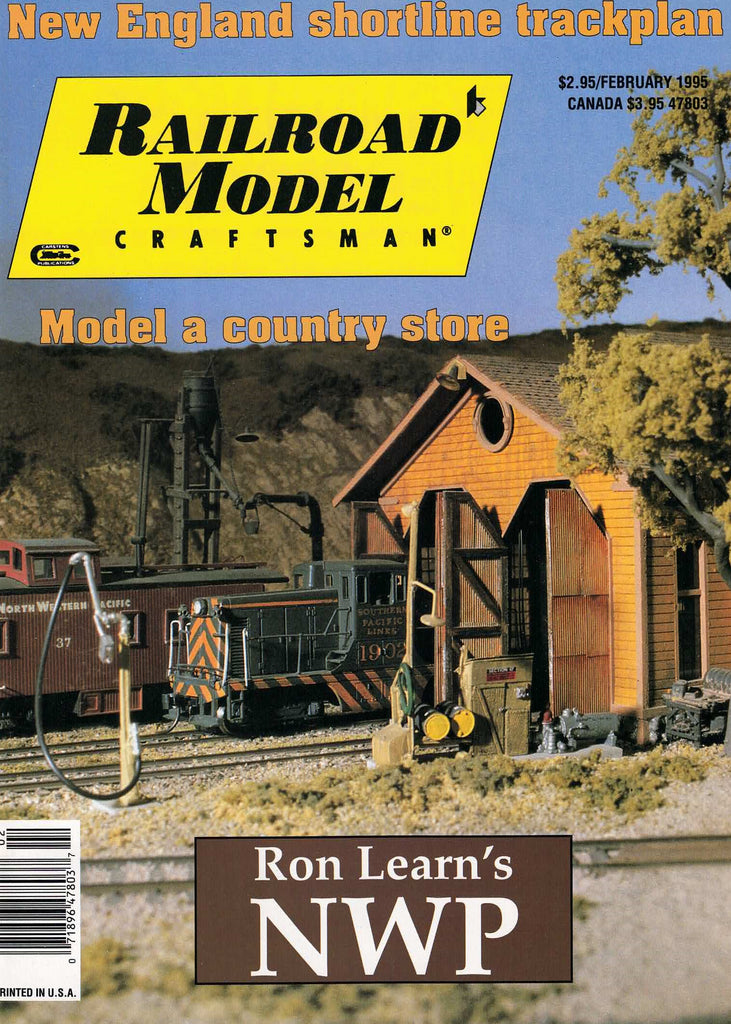 Railroad Model Craftsman February 1995