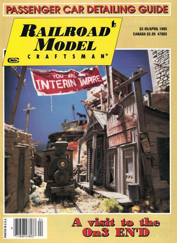 Railroad Model Craftsman April 1995