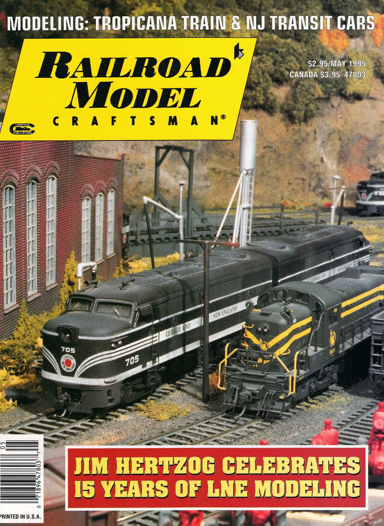 Railroad Model Craftsman May 1995