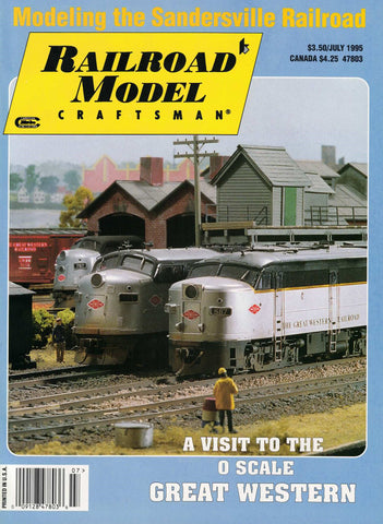 Railroad Model Craftsman July 1995