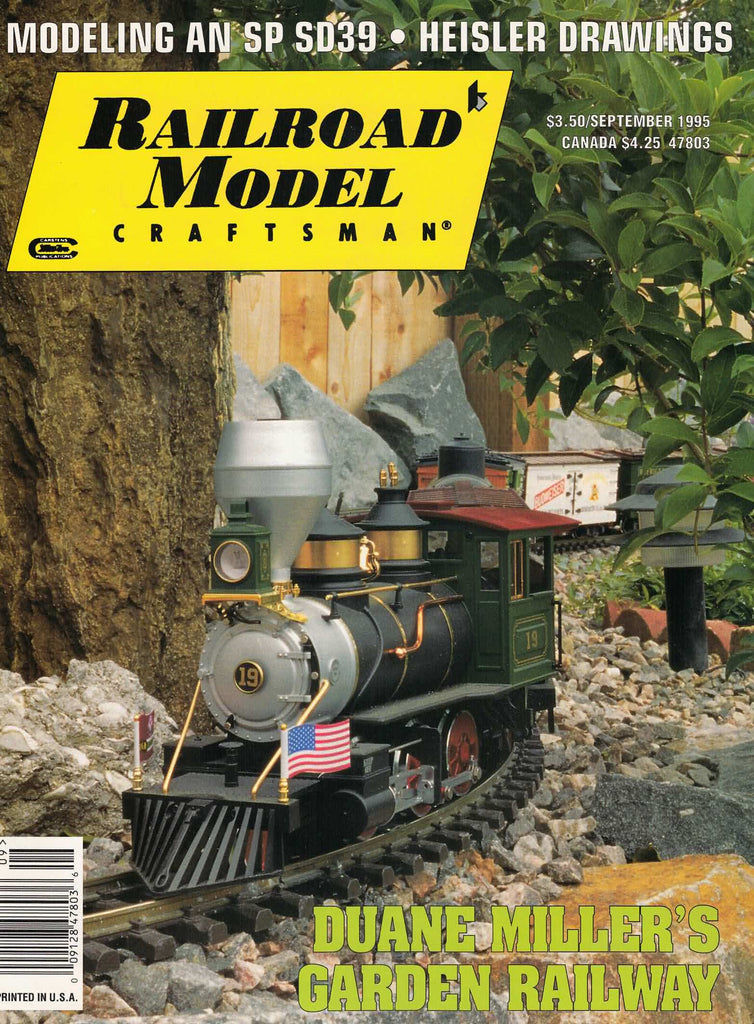 Railroad Model Craftsman September 1995