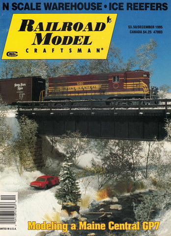 Railroad Model Craftsman December 1995
