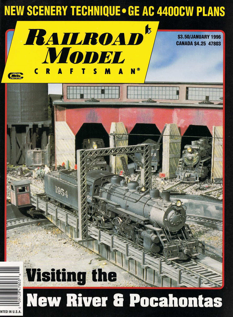 Railroad Model Craftsman January 1996