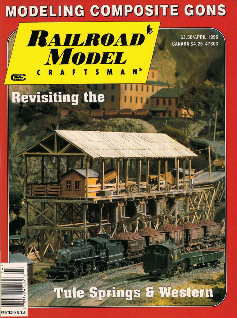 Railroad Model Craftsman April 1996