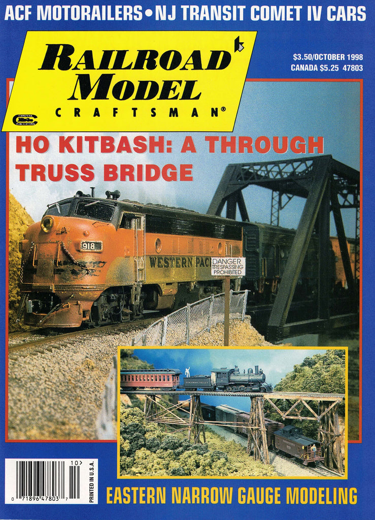 Railroad Model Craftsman October 1998