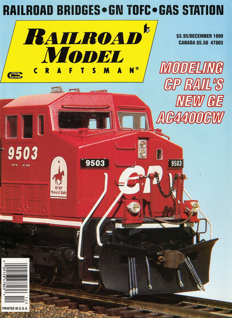 Railroad Model Craftsman December 1999
