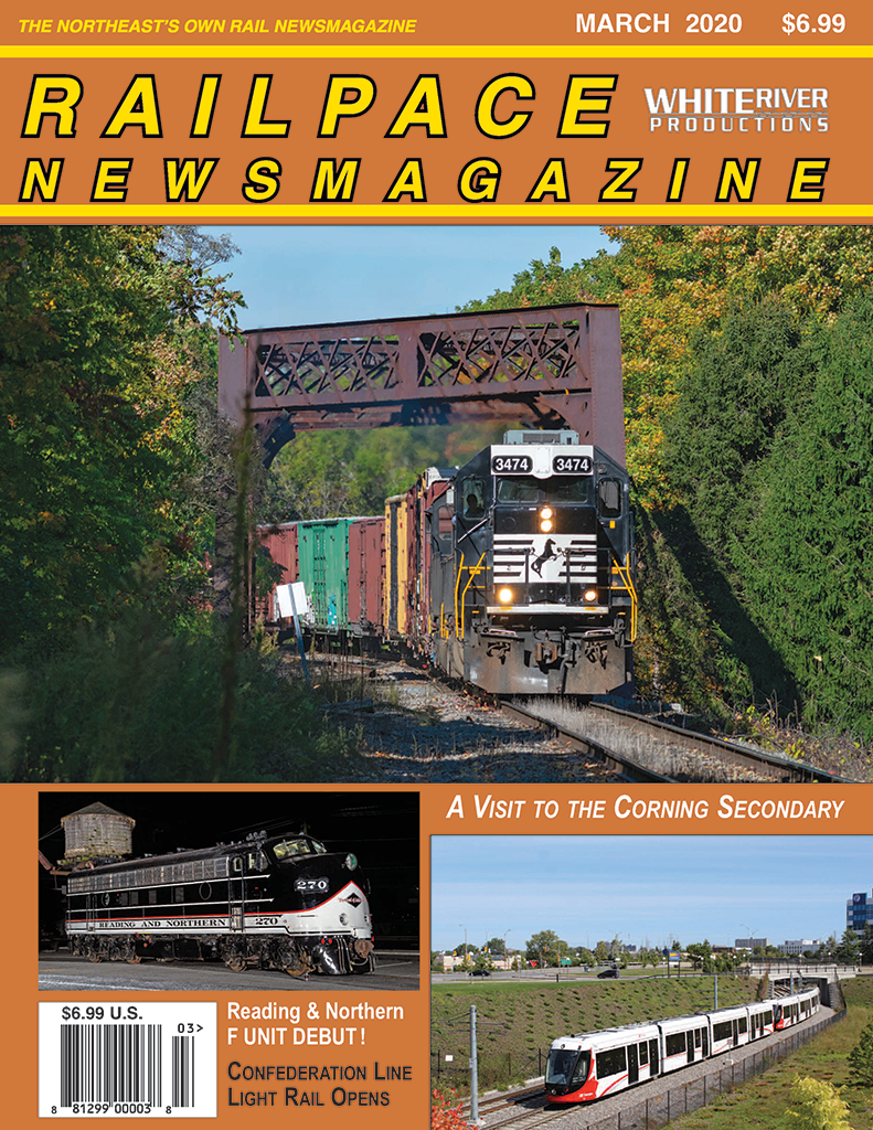 Railpace Newsmagazine March 2020