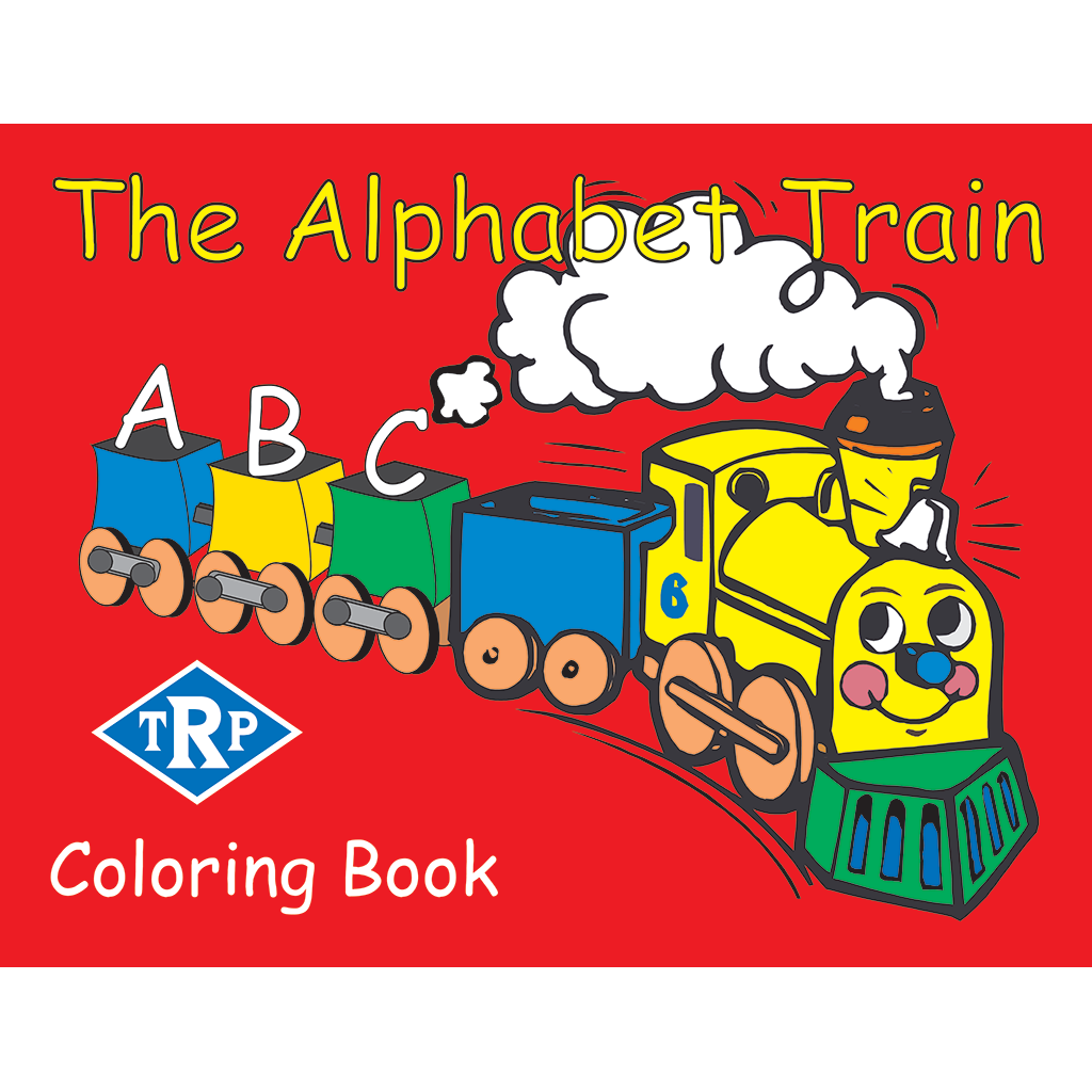 The Alphabet Train Coloring Book